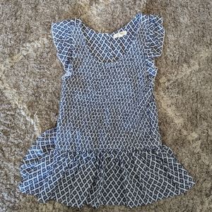 Sleeveless Peplum Top